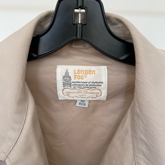 London Fog Khaki Jacket - Picture 3 of 6